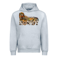 Heather Grey howdy killer Urban Hoodie - NancyCooperArtShop