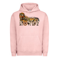 Pigment Salmon howdy killer Urban Hoodie - NancyCooperArtShop