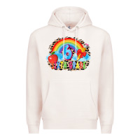 Pale Pink back to school 6 3200x2400 Premium Hoodie - AdoDesignShop