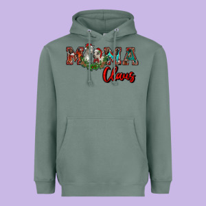 Mama Claus Heavyweight Hoodie Designed By Ranaportraitstore