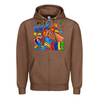 Chestnut Be a kind sole Autism afro girl sneakers Zipper Hoodie - RanaPortraitStore