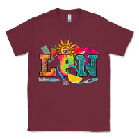 Burgundy lpn summer Classic Tee - RanaPortraitStore