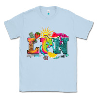 Dusty Blue lpn summer Classic Tee - RanaPortraitStore