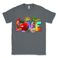 Charcoal Heather love teacher summer Classic Tee - RanaPortraitStore