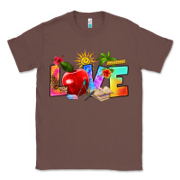 Chestnut love teacher summer Classic Tee - RanaPortraitStore