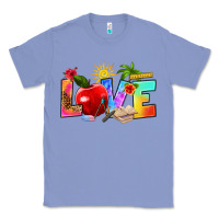 Colony Blue love teacher summer Classic Tee - RanaPortraitStore