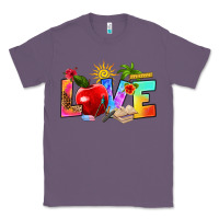Lavender love teacher summer Classic Tee - RanaPortraitStore