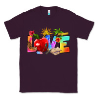 Plum love teacher summer Classic Tee - RanaPortraitStore