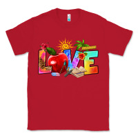 Red love teacher summer Classic Tee - RanaPortraitStore