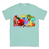 Seafoam love teacher summer Classic Tee - RanaPortraitStore