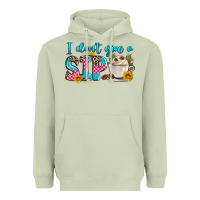 Matcha i don't give a sip Heavyweight Hoodie - Zillion Design Studio