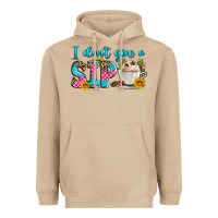 Mushroom i don't give a sip Heavyweight Hoodie - Zillion Design Studio