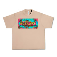 Burro dreamer with butterfly and tie dye  licance  plate Urban Heavy Tee - Artiststas