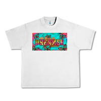 Lunar Rock dreamer with butterfly and tie dye  licance  plate Urban Heavy Tee - Artiststas