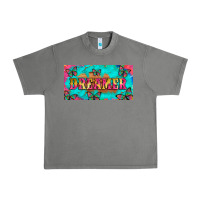 Tornado dreamer with butterfly and tie dye  licance  plate Urban Heavy Tee - Artiststas