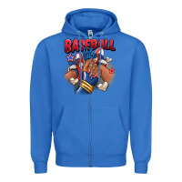 True Royal Baseball life afro girl sneakers Zipper Hoodie - RanaPortraitStore