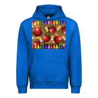 Cobalt Teacher Crayons And Apples Urban Hoodie - LillyAllenDesigns