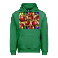 Emerald Teacher Crayons And Apples Urban Hoodie - LillyAllenDesigns