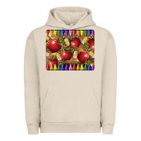 Pigment French Oak Teacher Crayons And Apples Urban Hoodie - LillyAllenDesigns