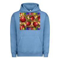 Pigment Pebble Blue Teacher Crayons And Apples Urban Hoodie - LillyAllenDesigns