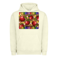 Pigment Pistachio Teacher Crayons And Apples Urban Hoodie - LillyAllenDesigns