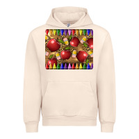 Sandshell Teacher Crayons And Apples Urban Hoodie - LillyAllenDesigns
