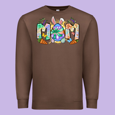 Easter Day Mom Premium Sweatshirt Designed By Neo Western