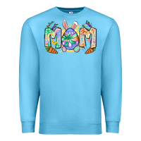 Ocean Blue Easter Day mom Premium Sweatshirt - Neo Western