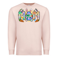Pale Pink Easter Day mom Premium Sweatshirt - Neo Western