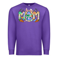 Purple Easter Day mom Premium Sweatshirt - Neo Western