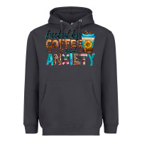 Smoke fueled by coffee and anxiety Heavyweight Hoodie - Zillion Design Studio