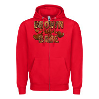 Red Brown sugar babe Zipper Hoodie - RanaPortraitStore