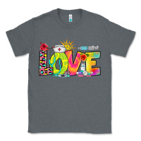 Charcoal Heather love nurse summer Classic Tee - RanaPortraitStore