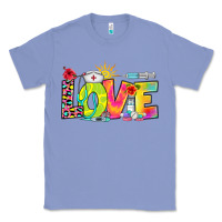 Colony Blue love nurse summer Classic Tee - RanaPortraitStore