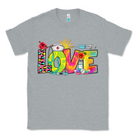 Heather Grey love nurse summer Classic Tee - RanaPortraitStore