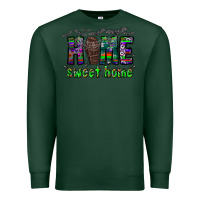 Sports Green home sweet home Premium Sweatshirt - CowhideDigitalArt