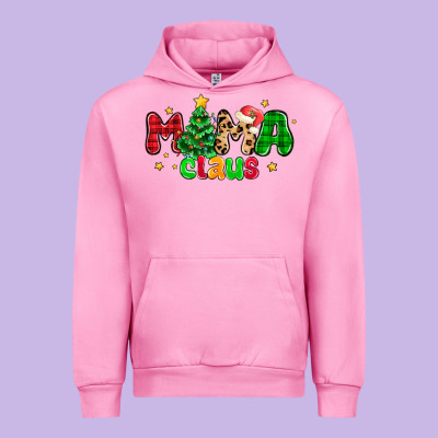 Mama Claus Urban Hoodie Designed By Nancycooperartshop