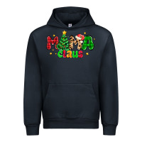 Navy mama claus Urban Hoodie - NancyCooperArtShop