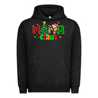 Pigment Black mama claus Urban Hoodie - NancyCooperArtShop
