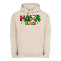 Pigment French Oak mama claus Urban Hoodie - NancyCooperArtShop