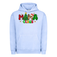 Pigment Grape Ice mama claus Urban Hoodie - NancyCooperArtShop