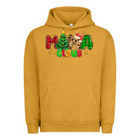 Pigment Peanut Butter mama claus Urban Hoodie - NancyCooperArtShop