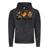 Vintage Black peace love camp ado Vintage Hoodie - AdoDesignShop