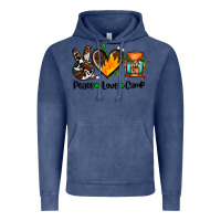 Vintage Denim peace love camp ado Vintage Hoodie - AdoDesignShop