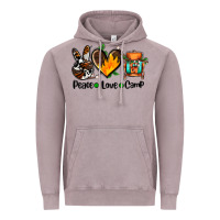 Vintage Zinc peace love camp ado Vintage Hoodie - AdoDesignShop