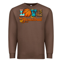 Chestnut love basketball Premium Sweatshirt - HRA Design Shop