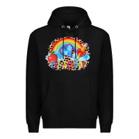 Black back to school pre school 3200x2400 Premium Hoodie - AdoDesignShop