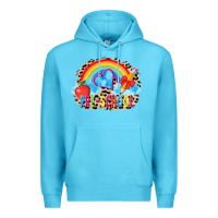 Ocean Blue back to school pre school 3200x2400 Premium Hoodie - AdoDesignShop