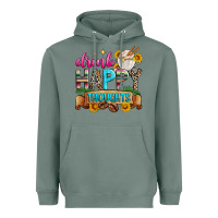 Sage drink happy thoughts Heavyweight Hoodie - Zillion Design Studio