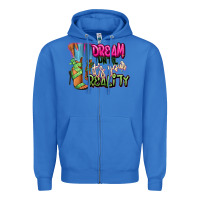 True Royal Dream until it's your reality heels black fashion Zipper Hoodie - RanaPortraitStore